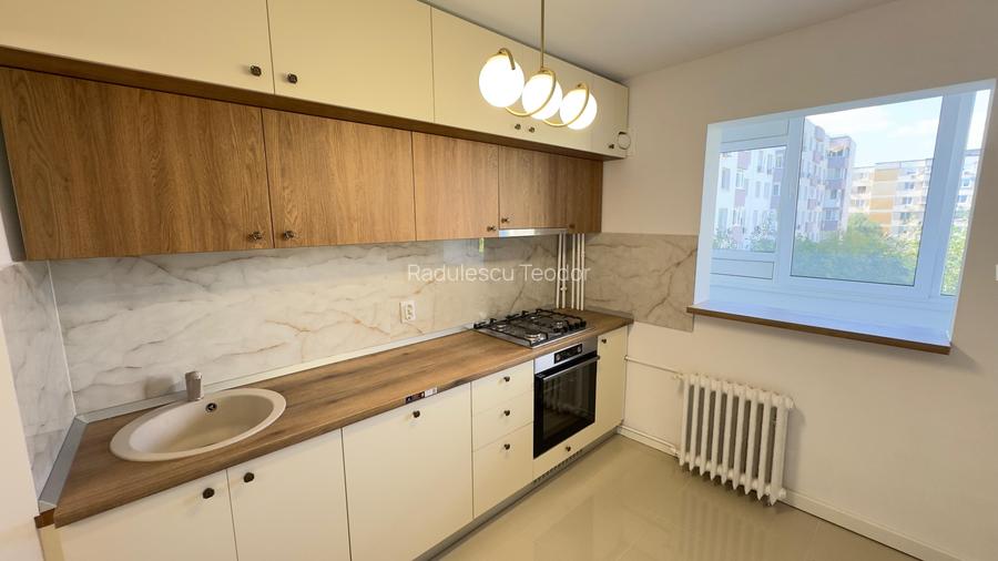 Apartament 2 camere renovat, mobilat, bloc anvelopat, aproape de M. Lujerului