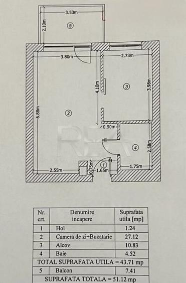 2 camere mobilat Rovere Luxuria Domenii - 11