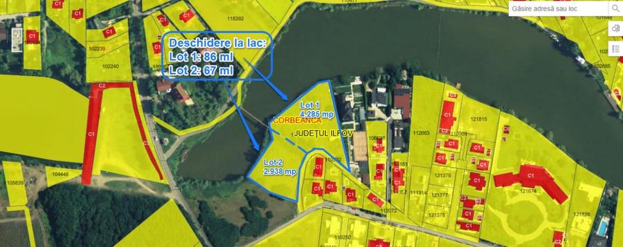 De Vanzare! Teren intravilan cu deschidere la lac - 2