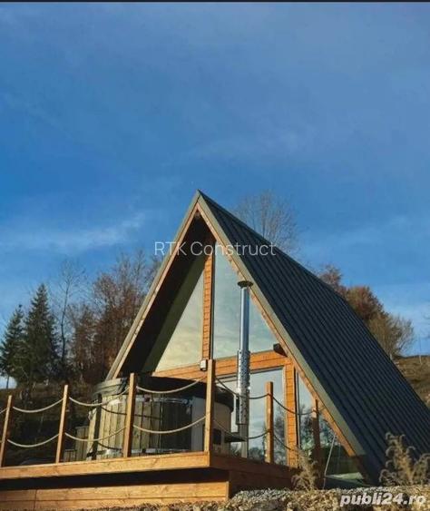 Vindem cabane tip A frame Vindem cabane tip A frame