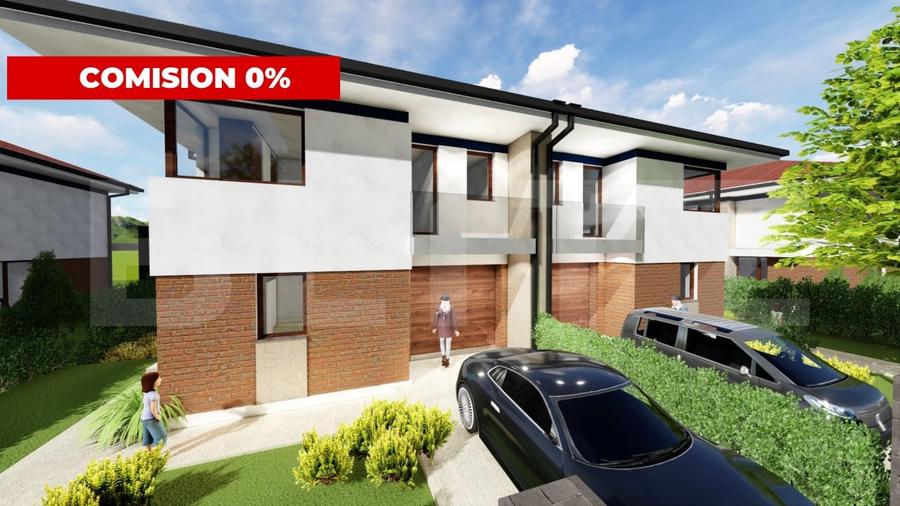 Casă modernă 192 mp, 6 camere, Living, Bucatarie, ansamblu premium - 9