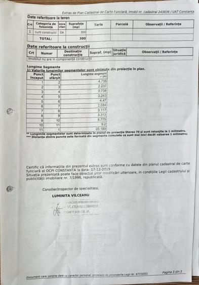 Teren faleza nord- 300 de mp - 2
