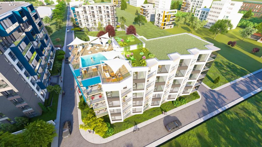Apartament în complex cu piscină, la câțiva pași de plajă - 1