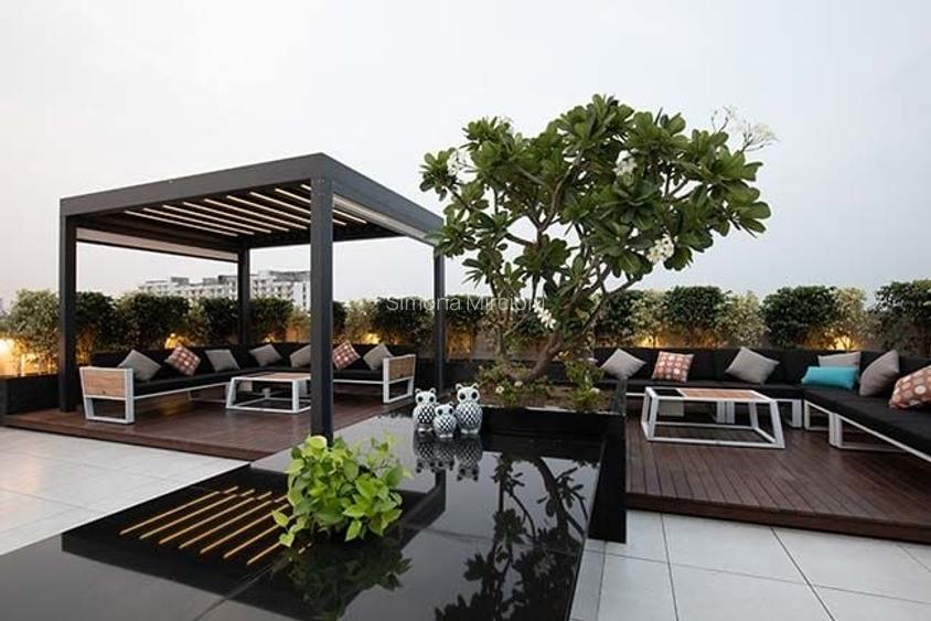 Penthouse 3 camere-terasa 90 mp/Ansamblu cu piscina/7 minute Metrou Berceni