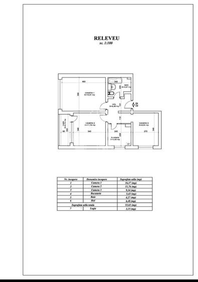 Apartament cu 3 camere, decomandat, etaj intermediar,centrala, Sagului - 8