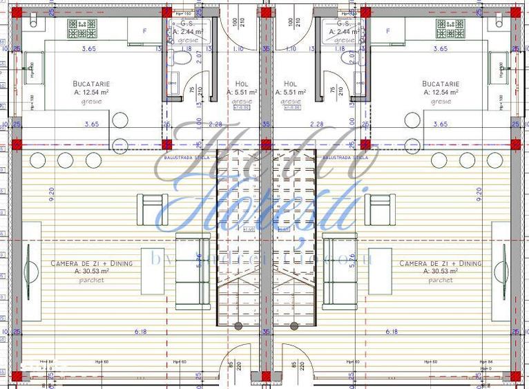 Duplex cu 4 camere in Chinteni zona centrala - 9