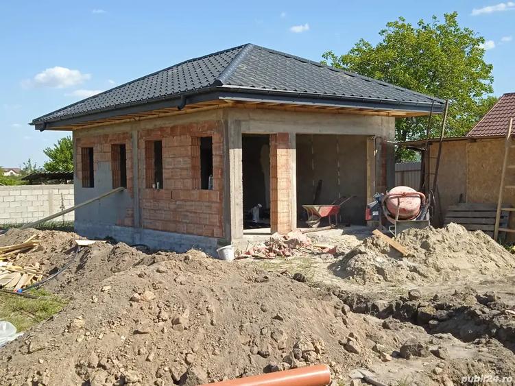 teren cu casa in constructie - 7