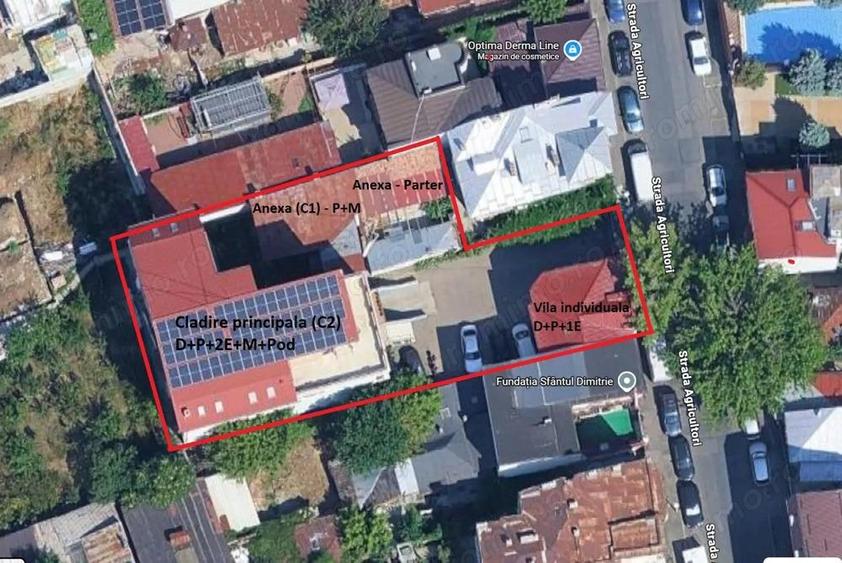 VATRA LUMINOASA -Agricultori | Cladire 1900mp din 2001 | Teren 1030mp - 1