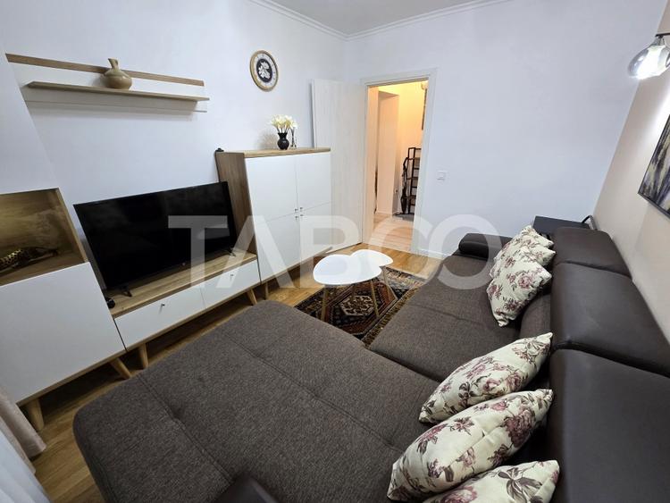 Apartament 2 camere de inchiriat mobilat modern pivnita Dioda Sibiu - 12