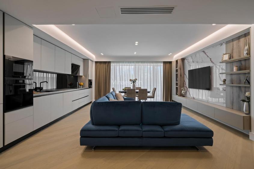 Apartament cu 3 camere semidecomandat, mobilat în Pipera Apartament cu 3 camere semidecomandat, mobilat în Pipera