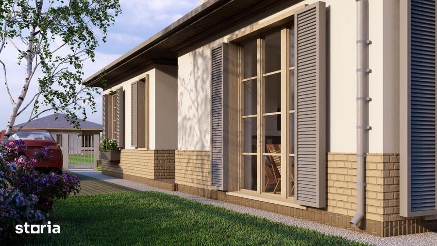 Casă cu 4 camere cu Teren 300 Mp în Odăi