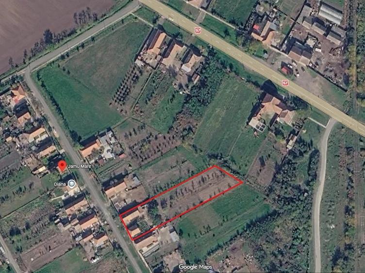 Casă cu Teren 2900 Mp în Jamu Mare