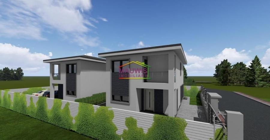 Vand casa noua individuala, proiect deosebit P 1 in Comuna Berceni - 1