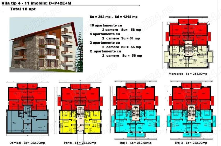 Imobil compus din 7 parcele de teren situate in Predeal, sectorul Trei Brazi, jud. Bra?ov - 4