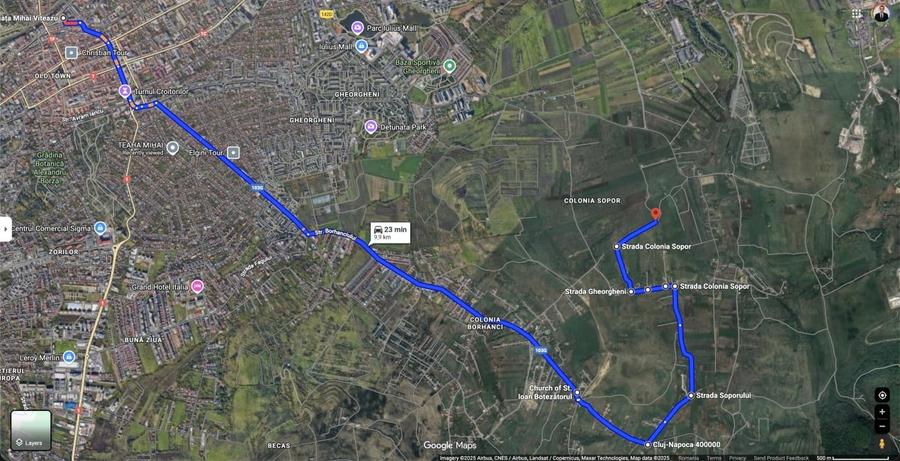 Comision 0. Teren Intravilan, zona Strada Colonia Sopor CJ 400482 - 7