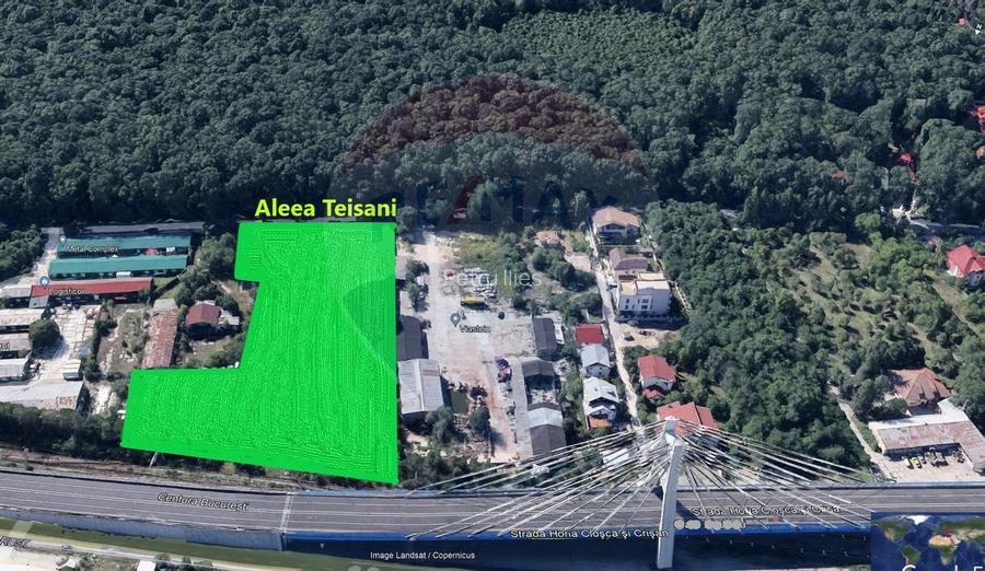 Teren investitie, 9690 mp, Aleea Teisani,sector 1