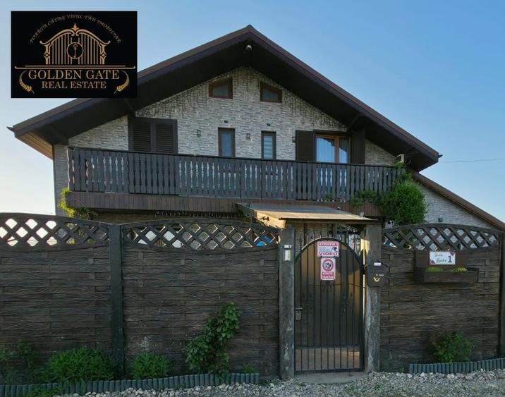 Doua case P+M + anexa, 1000 mp teren – vedere panoramica spre munti - 1