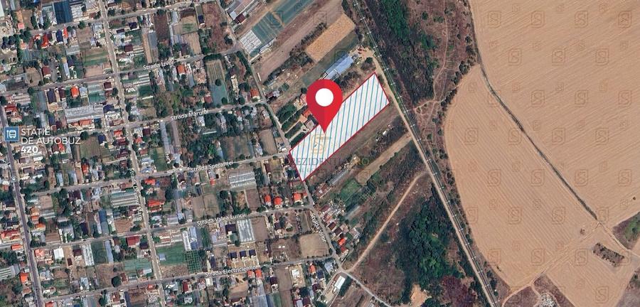 Teren intravilan 7.172 mp, Deschidere 36 ml, Vidra, Cretesti - 2