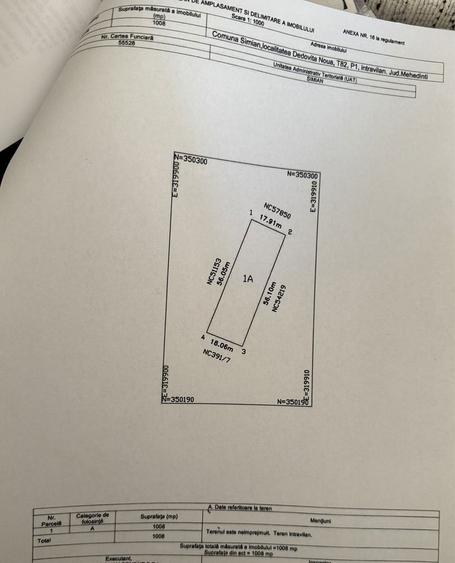 Vand teren Dedovita Noua, Simian - 1