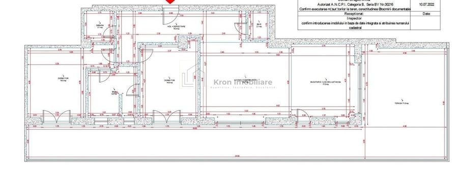 Apartament 3 camere open space - ULTRA CENTRAL - 3