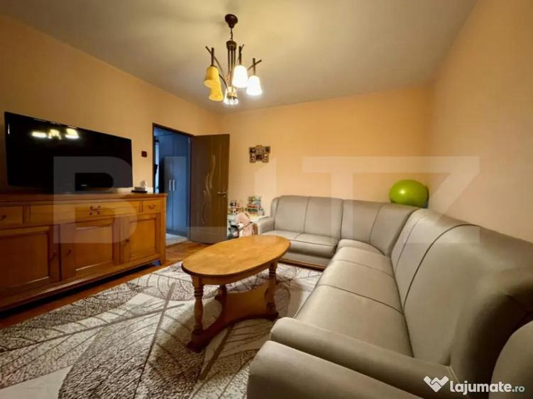 Apartament 2 camere, decomandat, 51.5 mp, mobilat Zona C - 7