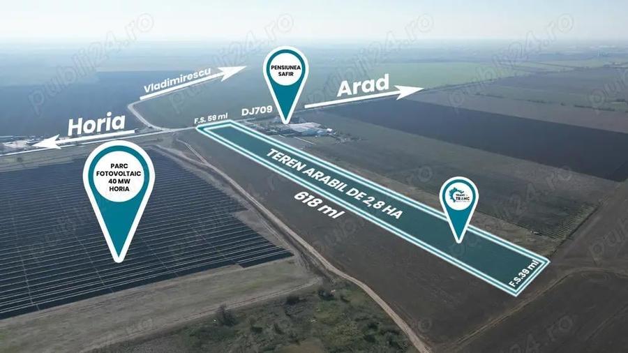 Teren de 2,8 ha pretabil dezvoltare industriala, horeca sau fotovoltaice - 4