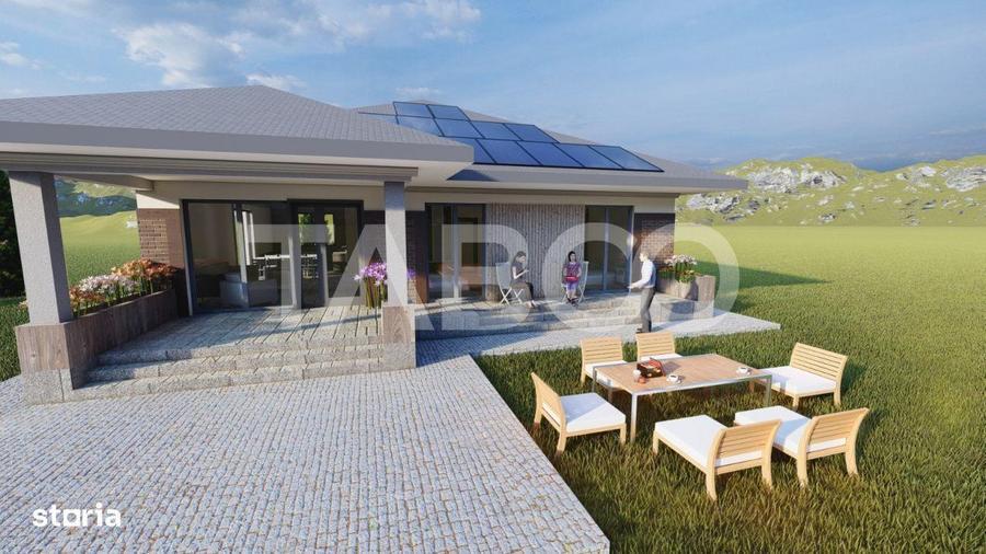 Casa noua de vanzare cu 3 camere Sura Mica Sibiu 500 mp teren - 3
