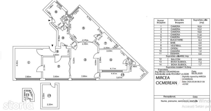 Metrou Pta Victoriei -Apartament interbelic cu eleganta autentica - 1