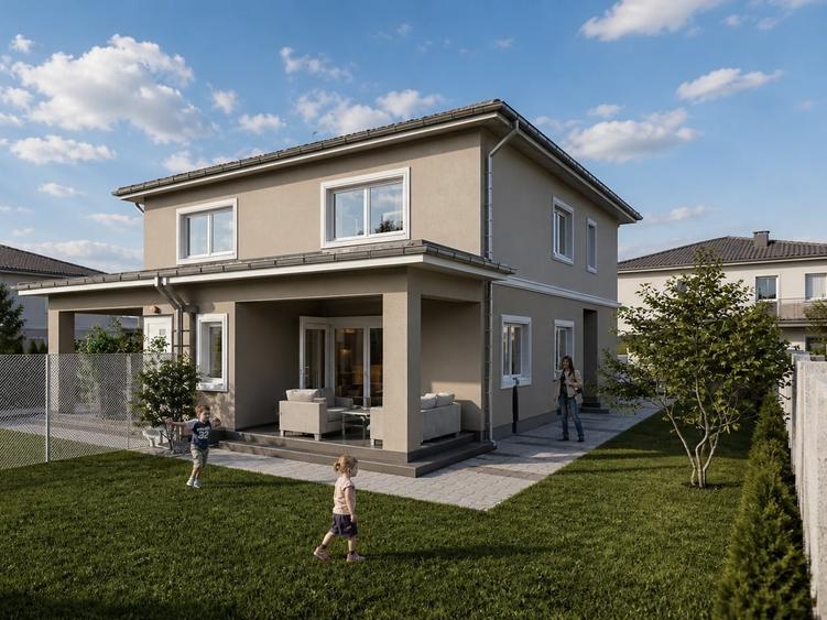 Duplex cu 4 camere cu Teren 270 Mp în Moșnița Nouă