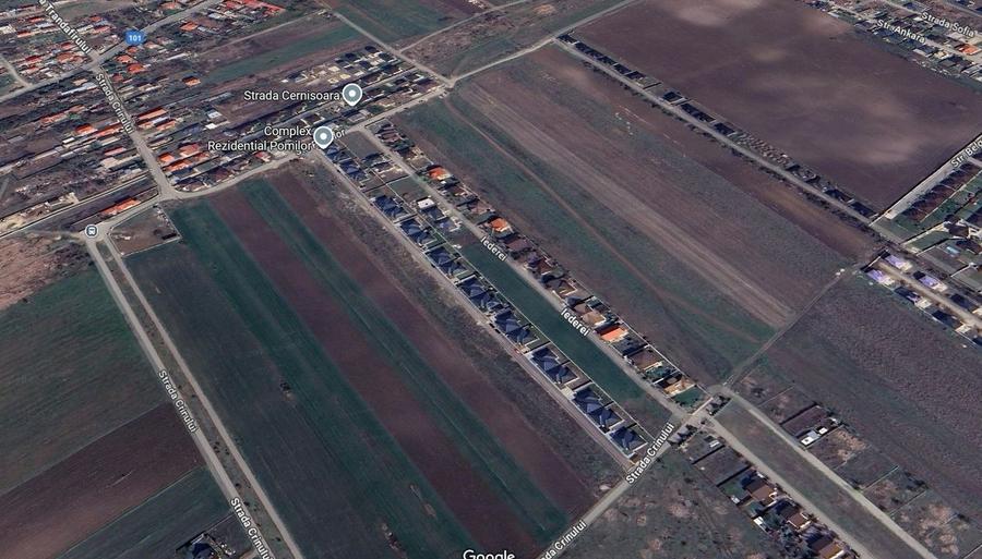 Teren în rate la dezvoltator | toate utilitatile | Acces A0 și DN1 - 5