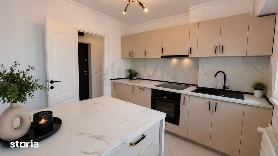 Apartament cu 2 camere decomandat, mobilat în Obor