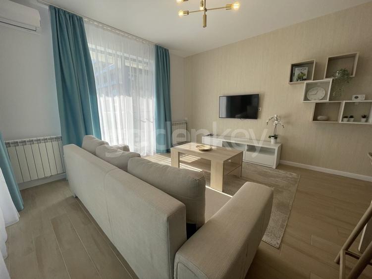 Apartament cu 2 camere semidecomandat, mobilat în Nord