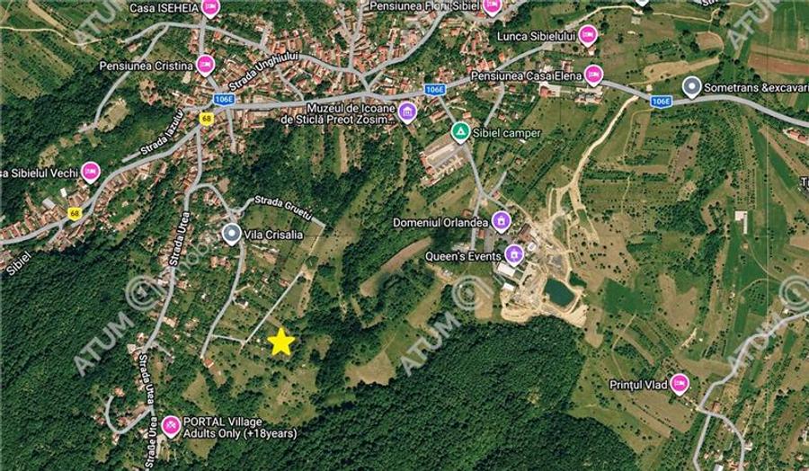 Teren extravilan de 1200 mp, în Sibiel