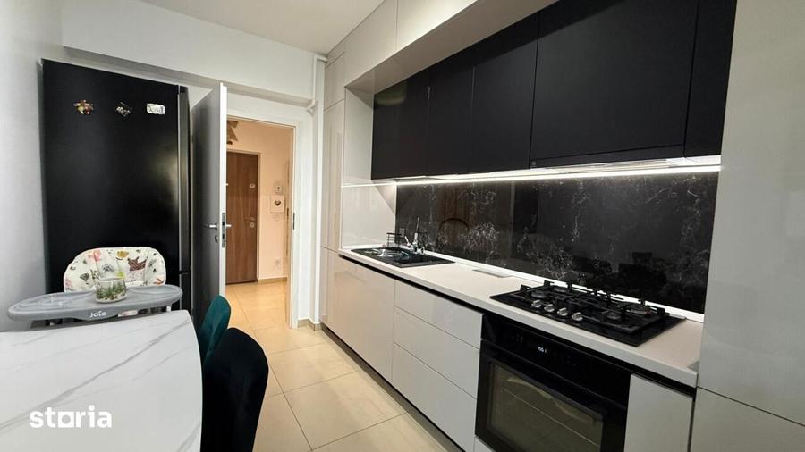Apartament cu 2 camere decomandat, mobilat în Progresul