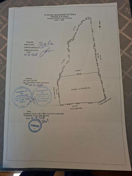 Vand 10 ha teren extravilan, Dobromir, jud Constanta - 2