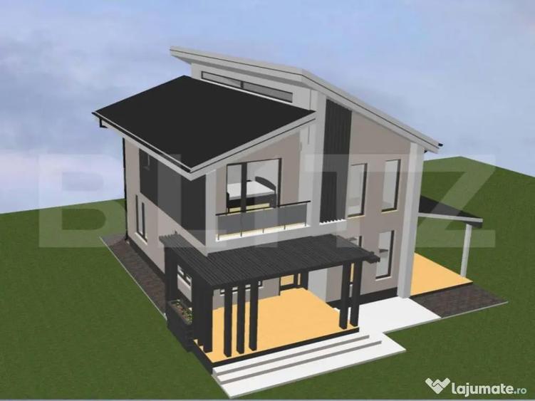 Casa individuala 4 camere Cristian,casa la rosu! - 9