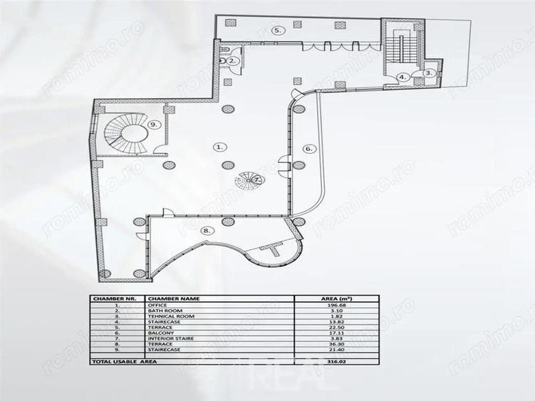 Inchiriere spatii birouri Piata Victoriei de la 190 mp - 5