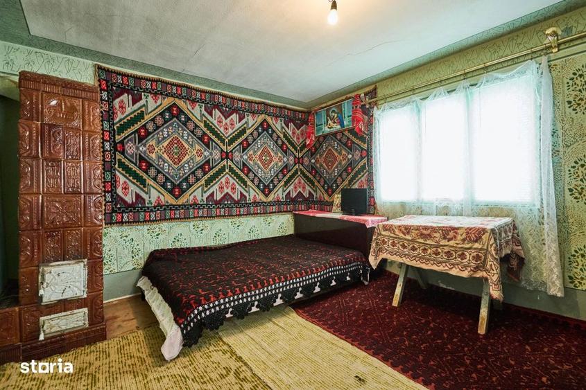 Casa la munte cu teren generos in Com. Nucsoara, loc. Slatina jud. A - 4