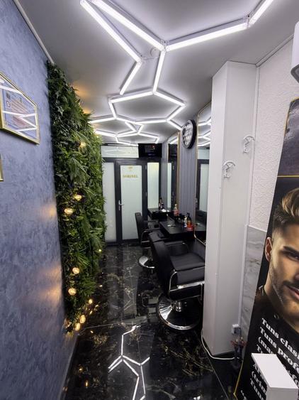 Salon barber shop de inchiriat amenajat si mobilat cu 2 posturi - 7