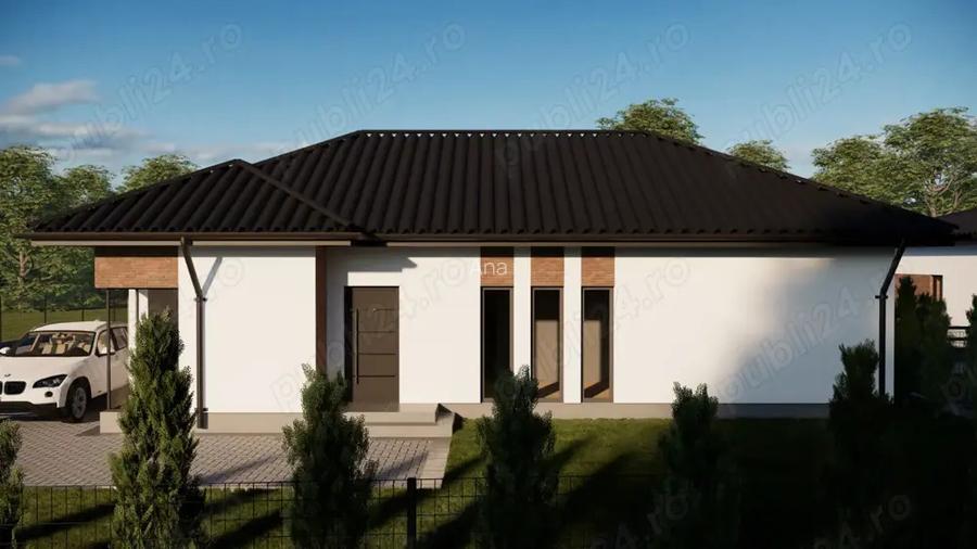 Casa de vanzare pe plan parter construc?ie noua situata in Bistri?a