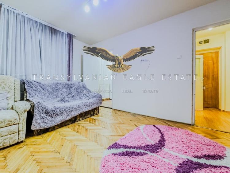 Apartament cu 2 camere|40 m2|semidecomandat| situat pe Str. Alverna - 4