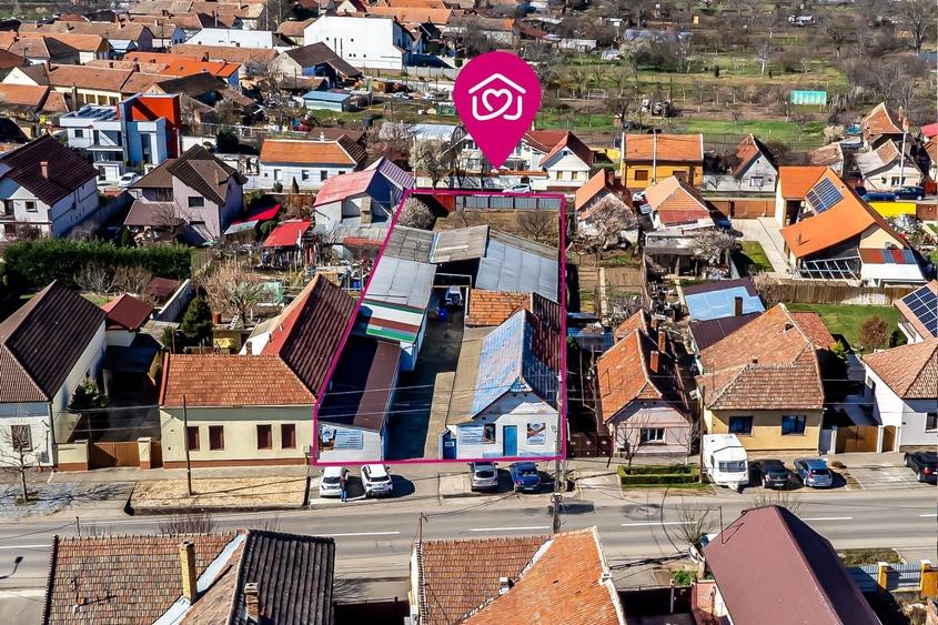 Teren 1358 mp, 2 fronturi stradale, Aradul Nou, toate utilitățile - 1