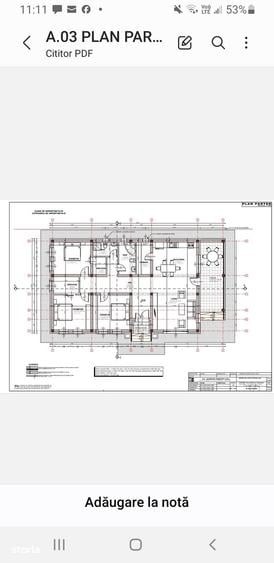 Casă cu 3 camere cu Teren 750 Mp în Central