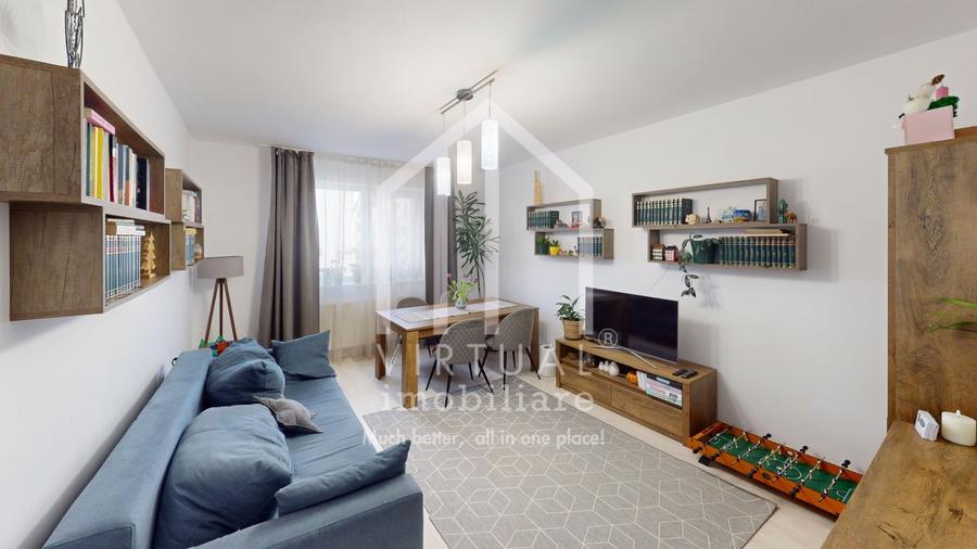 Apartament cu 3 camere, 74mp utili+2 balcoane, etaj 2/4, zona Turnisor - 7