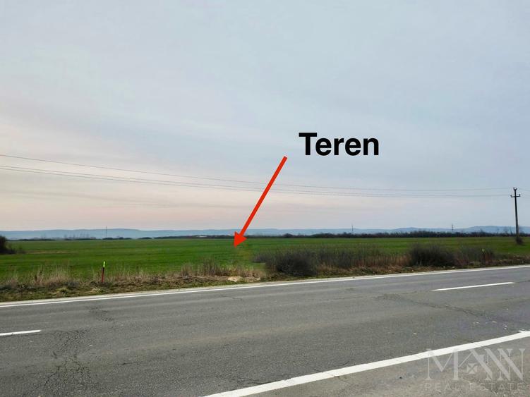 Teren intravilan de vanzare | Acces din DN1, Sacadat, jud. Bihor - 2