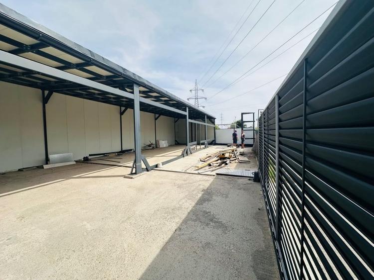 Spatiu comercial de inchiriat, stradal, str Crinului,Rosu 250mp curte+150mp hala - 6