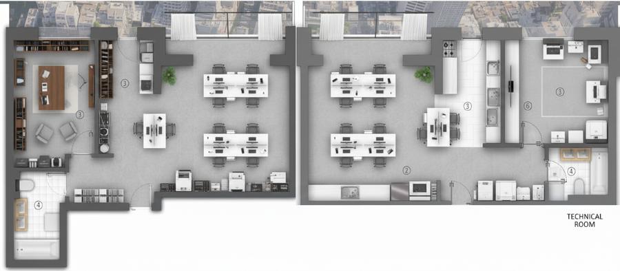 APARTAMENT UNIC 4 CAMERE – ULTRACENTRAL UNIRII – NOOR UNIRII - 3