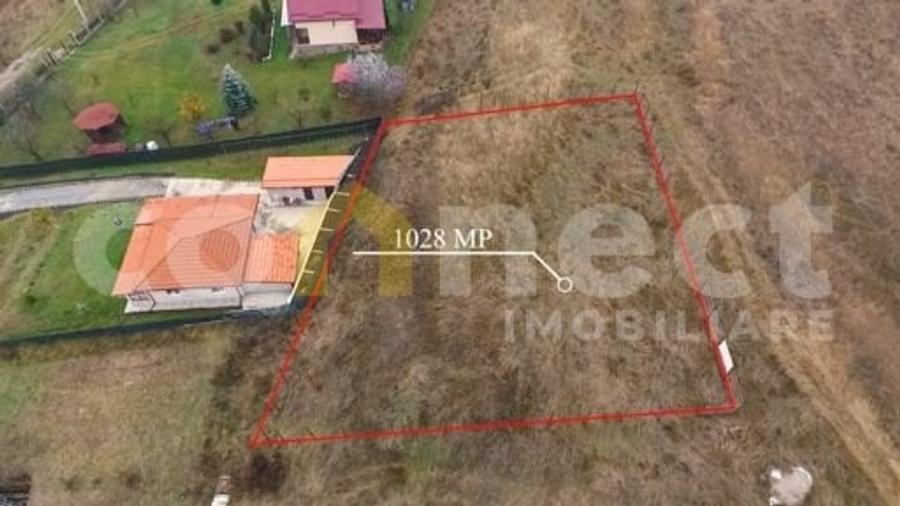 Vanzare teren de 1028 mp in zona de case - Campenesti - 1