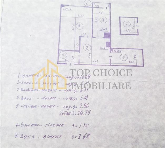 GARSONIERA SPATIOASA CU PARCARE SI BOXA - STEFAN CEL MARE - 3/3 - BLOC 1957 - 20