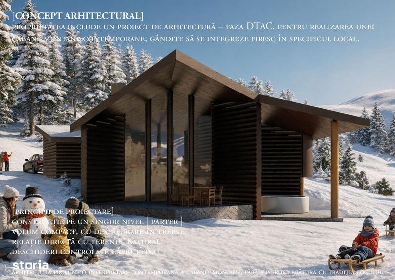 Teren intravilan 4.000 mp FUNDATA | vedere Piatra Craiului | proiect | - 6